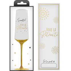 Flute à Champagne En Verre...