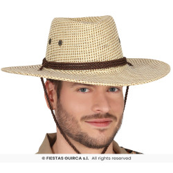 Chapeau de Cowboy Tressé...