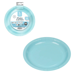 Assiettes Rondes en Carton...
