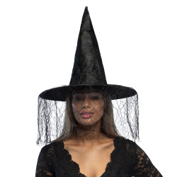 Chapeau de Sorcière Noir...