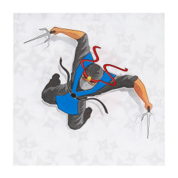 Serviettes en Papier Ninja