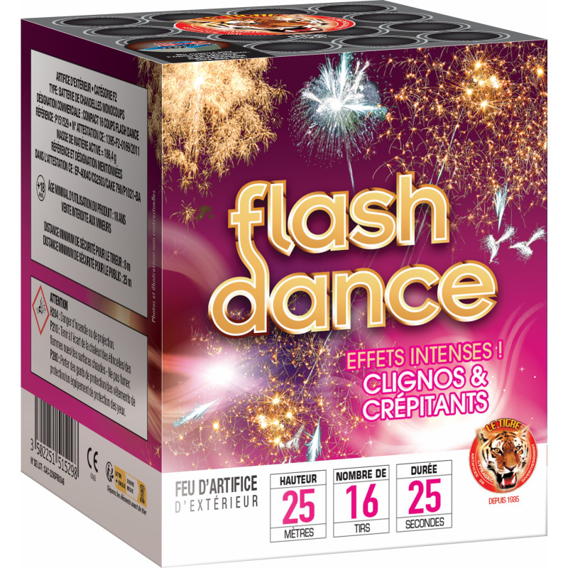 Compact Flash Dance 16 Coups 25 Secondes