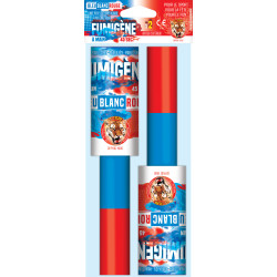 Fumigène à Main Tricolore 2 Pièces 45 Secondes