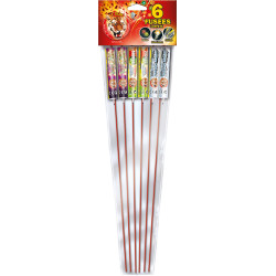Fusées Assortis 6 Pièces