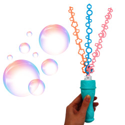 Bulle de Savon - Bâton 160ml Multibulles 3 Souffleurs