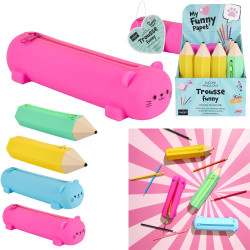 Trousse Silicone Funny Kawaii