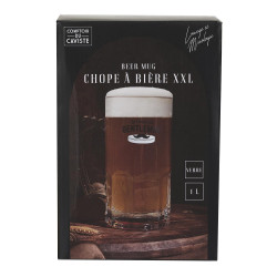 Chope de Bière en Verre XXL...