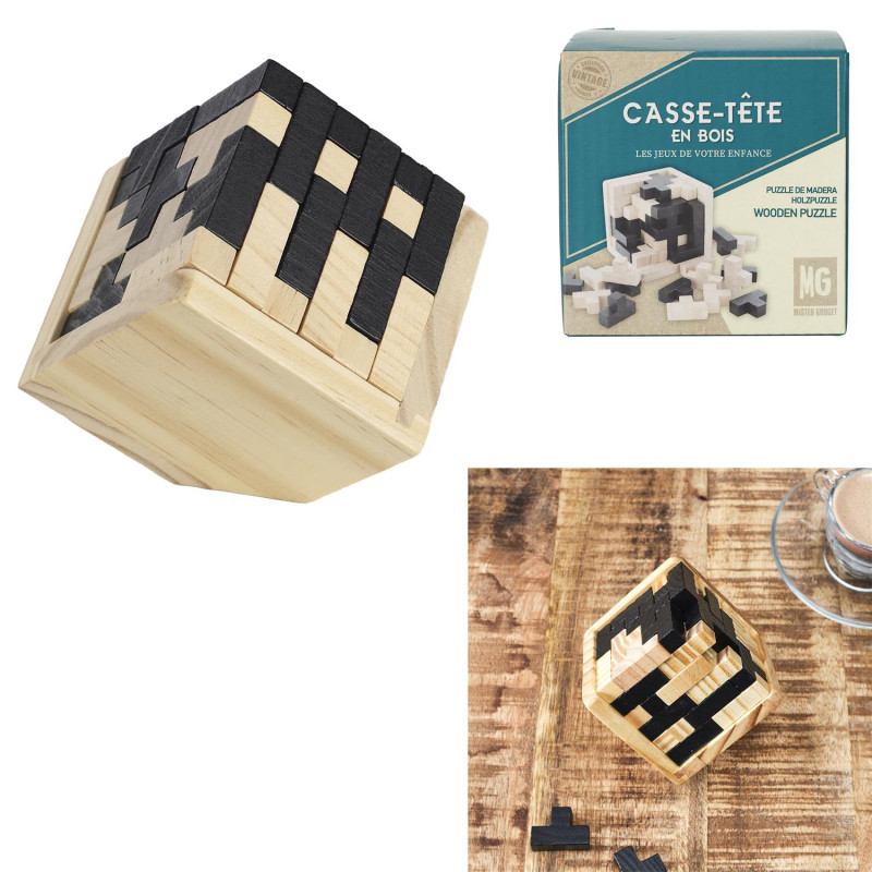 Casse Tête Puzzle en Bois