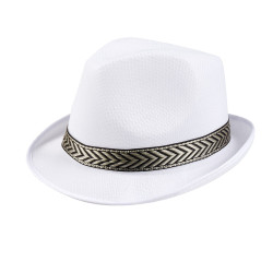 Chapeau Borsalino Blanc avec Bandeau