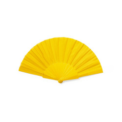 Eventail en Plastique Jaune