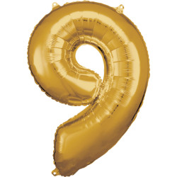 Ballon Chiffre Métallique...