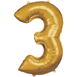 Ballon Chiffre Métallique...