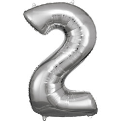 Ballon Chiffre Métallique...