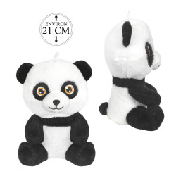 Peluche Panda Assis 21cm