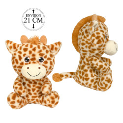 Peluche Girafe Assise 21cm