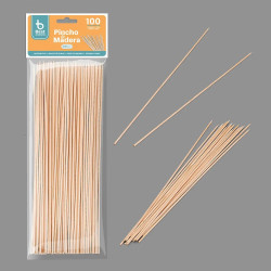 Pics à Brochette Ou Apéro Bois 30cm - 100 Pièces