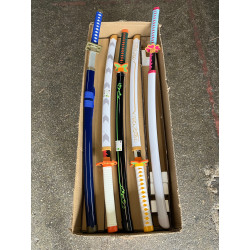 Katana Manga Lame en Bambou Décoré 104cm