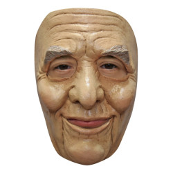 Masque En Latex D'Homme Agée
