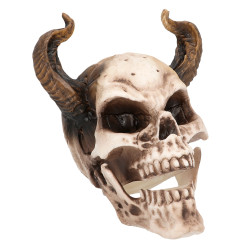 Crâne De Diable Avec Mâchoire Mobile