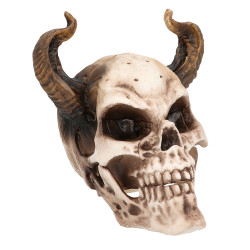 Crâne De Diable Avec Machoire Mobile