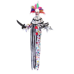 Clown Tueur Animé à Suspendre