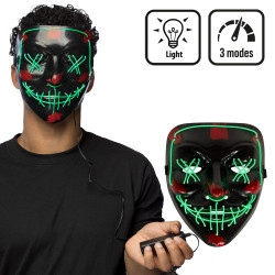 Masque De Tueur Lumineux à LED Assortis