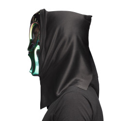 Masque En Plastique Cosmic Alien Avec Capuche
