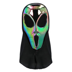 Masque En Plastique Cosmic Alien Avec Capuche