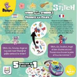 Jeu de Cartes Dobble Lilo Et Stitch - Asmodée