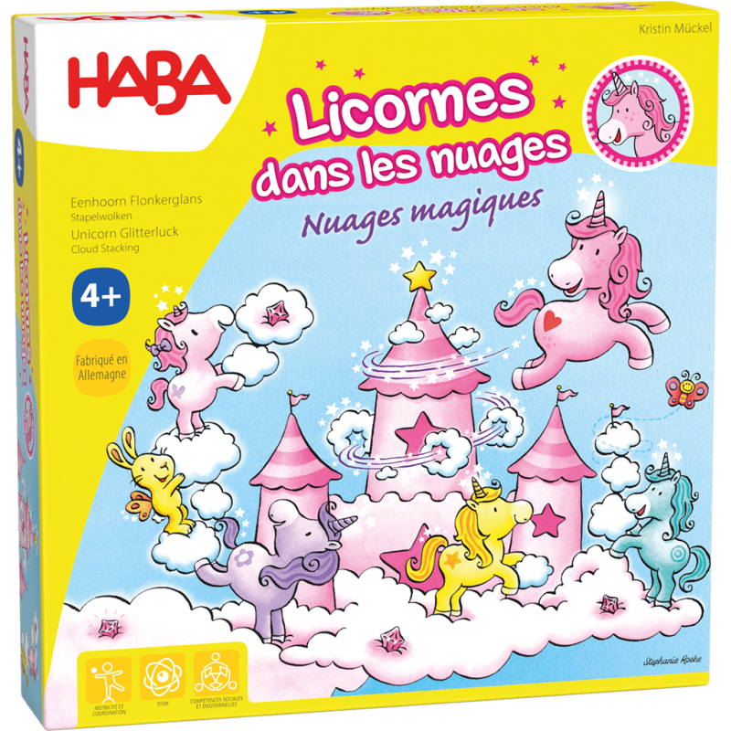 Licornes Dans Les Nuages - Haba Licornes Dans Les Nuages - Haba