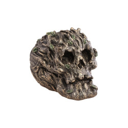 Crâne en Résine Fôret 14cm