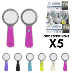 Loupe Led Grossissement x5