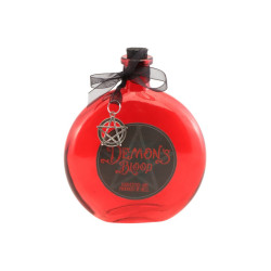 Flacon En Verre Rouge Halloween Red Devil