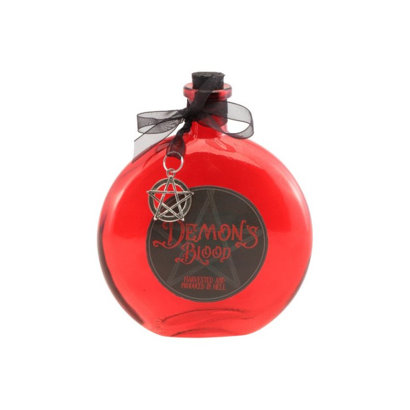 Flacon En Verre Rouge Halloween Red Devil Flacon En Verre Rouge Halloween Red Devil