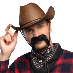 Moustache de Mexicain Gringo
