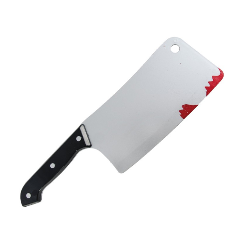 Hachoir de Boucher Réaliste Ensanglanté 30cm