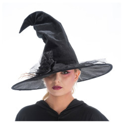 Chapeau De Sorcière Noir...