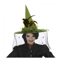 Chapeau De Sorcière Vert...