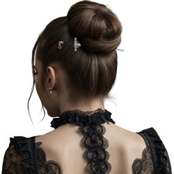 Broche Pour Cheveux Gothique 19cm