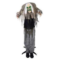 Décoration Animée Halloween Monstre Bossu 160cm