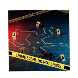 Kit Scène de Crime 9 Pièces
