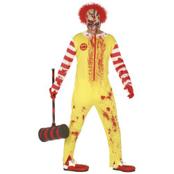 Déguisement Clown Burger Tueur
