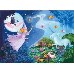 Puzzle La fée et la licorne 36 pièces - Djeco