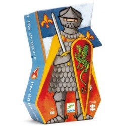 Puzzle Le chevalier au dragon 36  pièces - Djeco