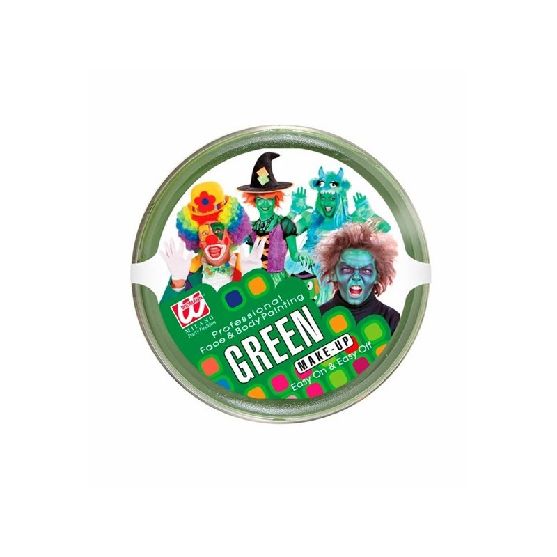 Pot De Maquillage à L'Eau Vert 25gr Pot De Maquillage à L'Eau Vert 25gr