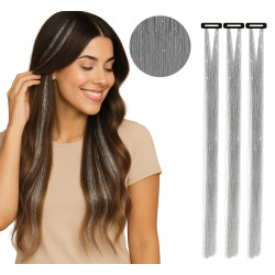 Mèches De Cheveux Colorées...