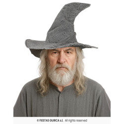 Chapeau de Sorcier Gris
