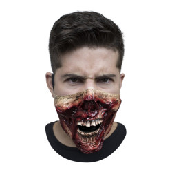 Demi Masque En Latex Zombie - Goulish