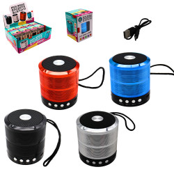 Enceinte Bluetooth Chromé Kit Main Libre