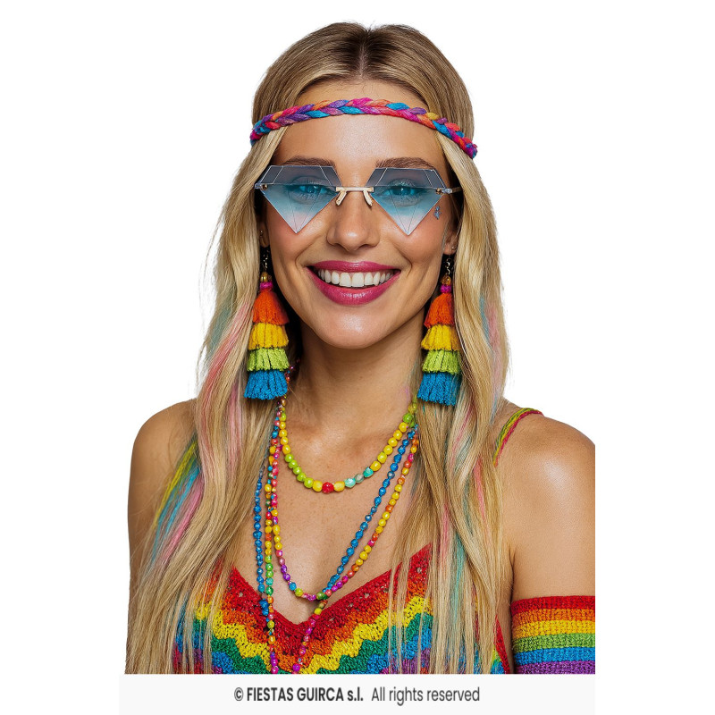 Lunette Diamants Bleu